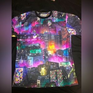 BAPE Neon Tokyo Tee